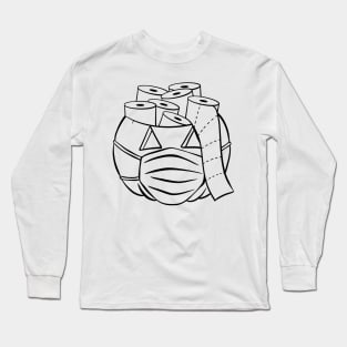 Quarantine Pumkin Shirt Long Sleeve T-Shirt